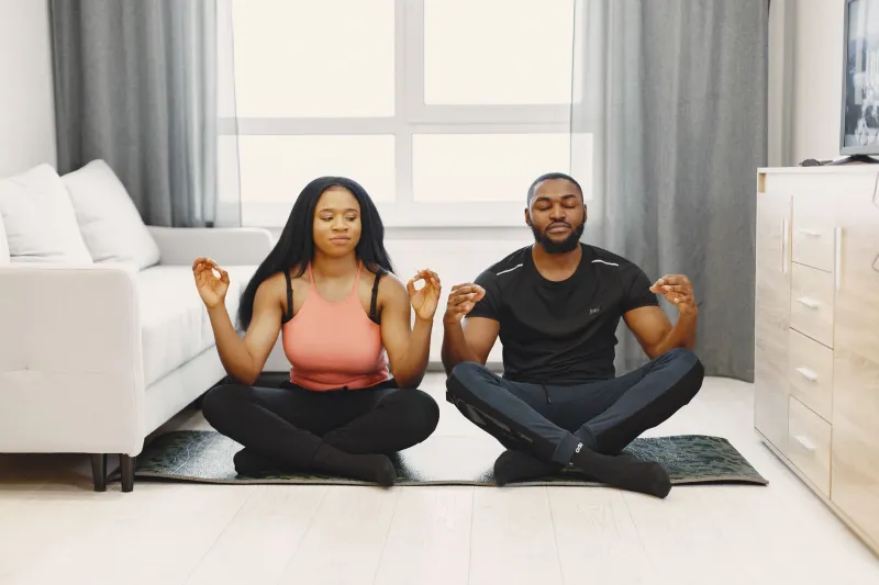 Sweating Next to Someone Who Isn't: Navigating Home Workouts When You Share Your Space